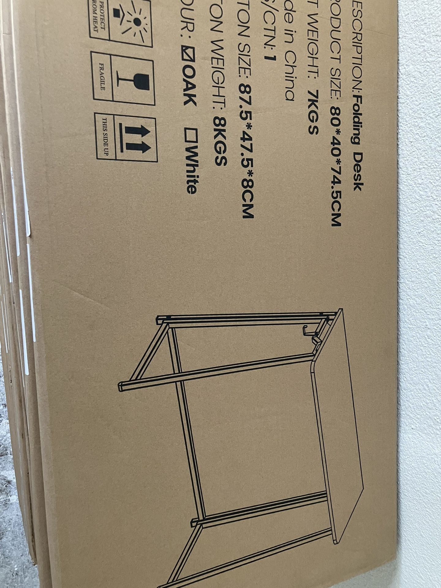 Fold Out Desk Brand New