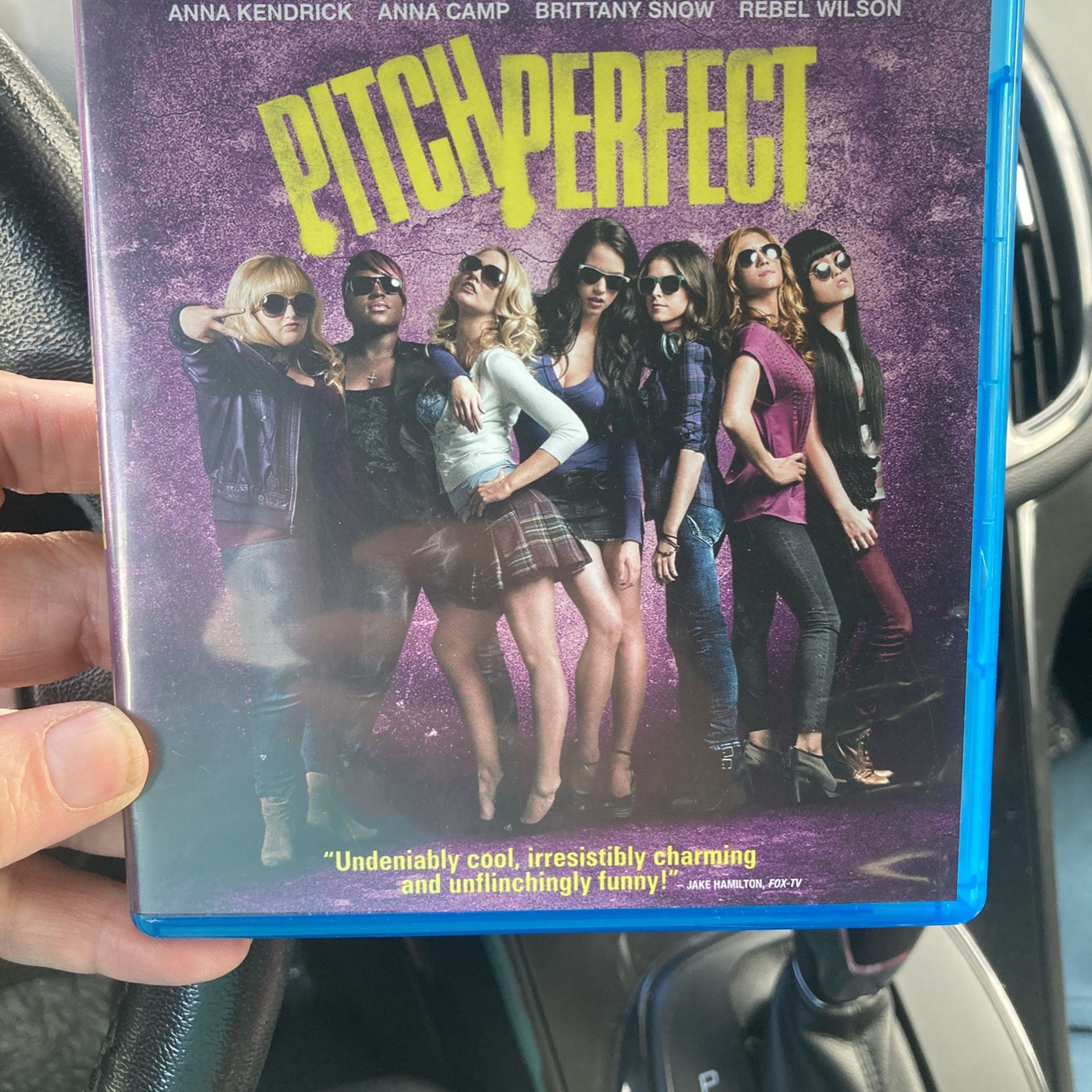 Pitched perfect Blu-ray disc, And DVD Disc and digital copy and ultraviolet.