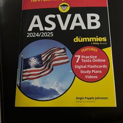 ASVAB Book For Dummies 2024 To 2025