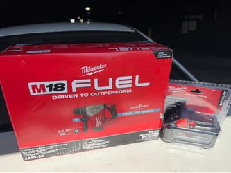 Milwaukee M18 FUEL 18V Lithium-Ion Brushless Cordless SDS-Plus 1-1/8 in. Rotary Hammer Drill (Tool-Only)