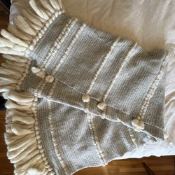 Anthropologie Wool Throw