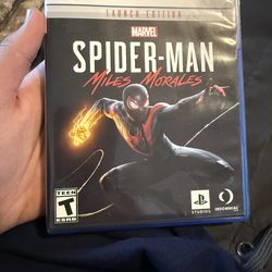 Spiderman Miles Morales Launch Edition for PS5