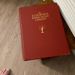 Scribner Radio Music  Library, 9 Volumes, 1946, Voic