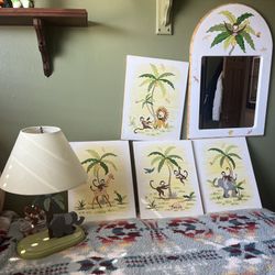 Kids/Nursery Decorations/ Jungle Themed