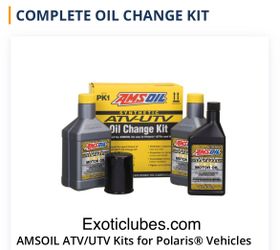 Polaris RZR Oil Change Kits