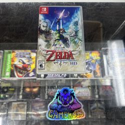 Zelda Skyward Sword Switch $40 Gamehogs 11am-7pm