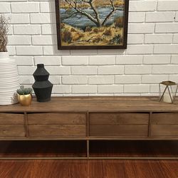 Wood Entertainment Center