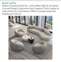 Modern Sectional Sofa Set