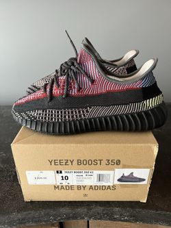 yeezy blue and red