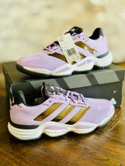 Adidas Stabil 16 Volleyball Shoes Purple Black Women's Size 9 US JP9763 New!