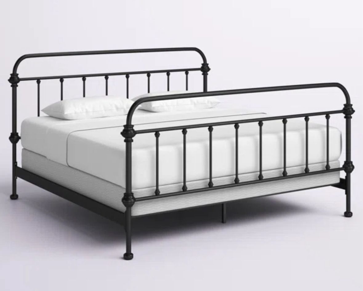 Eberhart Metal Open Frame Bed