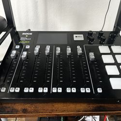 Rodecaster pro kit + Microphones + Headphones 