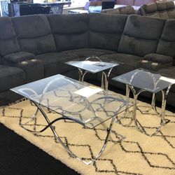 Large 7pc Power Sectional