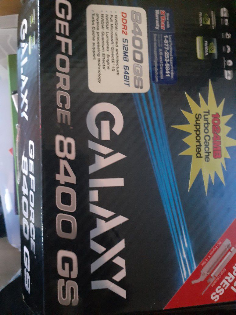 Galaxy 8400GS Graphic Card PCI Express