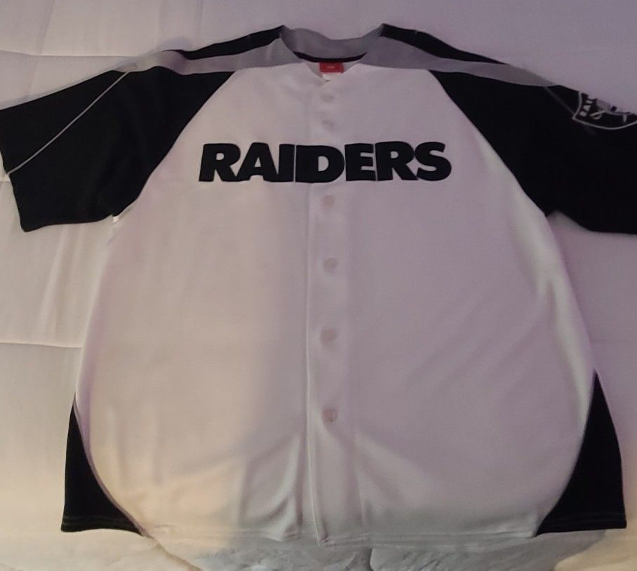 Raiders Baseball Jersey XXL *Vintage*