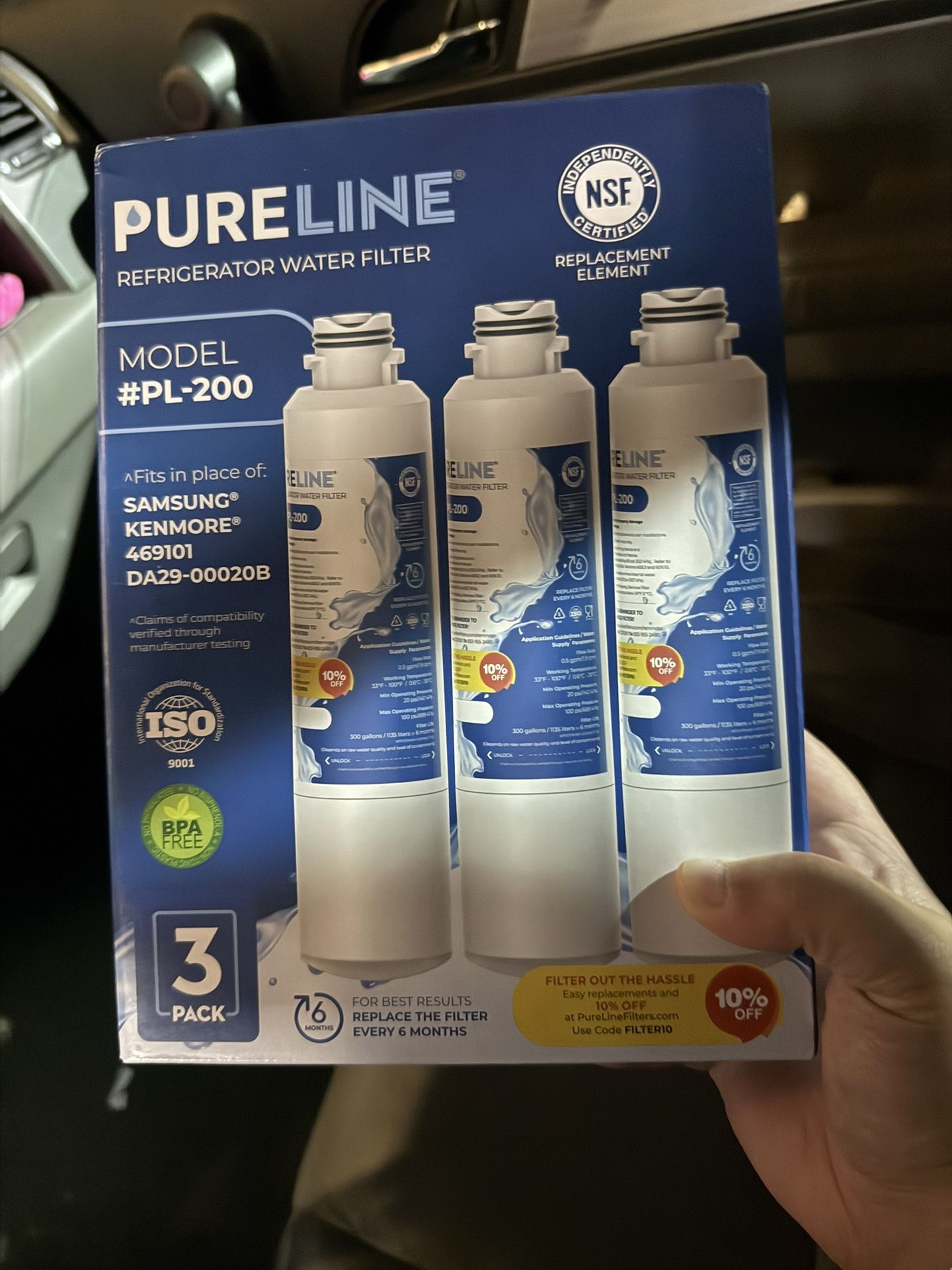 Pureline Fridge Filters 
