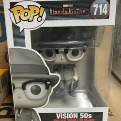 Funko POP! Marvel: WandaVision - 50s Vision with Chase