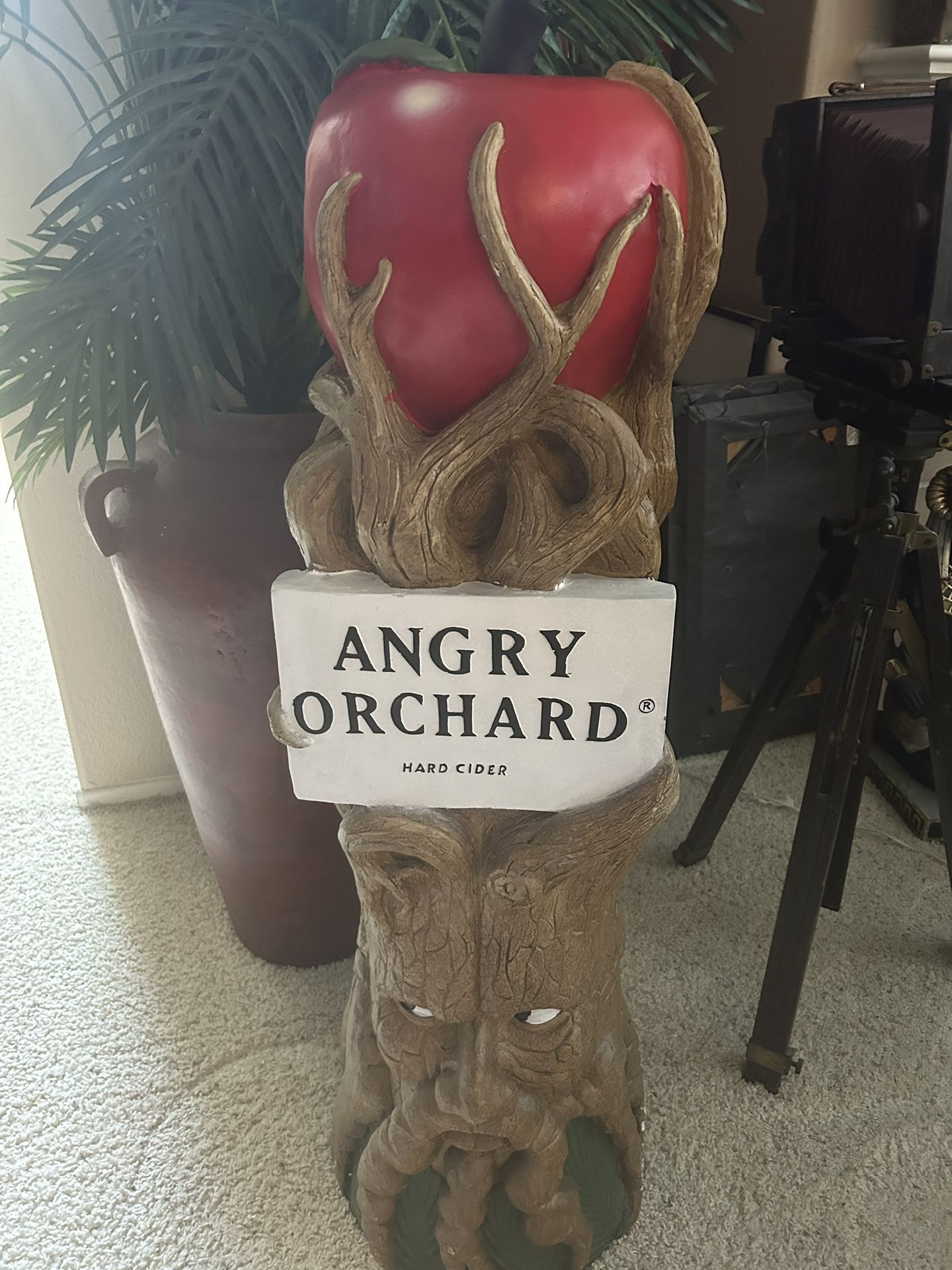 ANGRY ORCHARD HARD CIDER DISPLAY STATUE 4ft