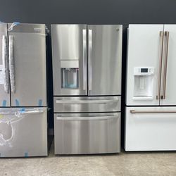 GE Profile French Door Refrigerator Stainless Steel   SG8