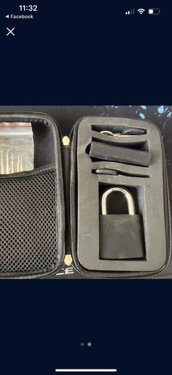 Lock Picking Set Combo With Practice Lock And Case