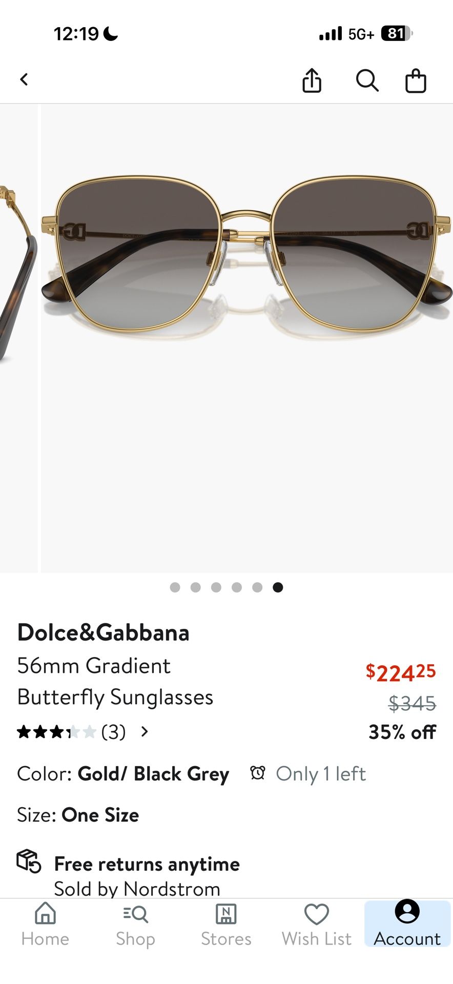 Dolce Gabbana Glasses