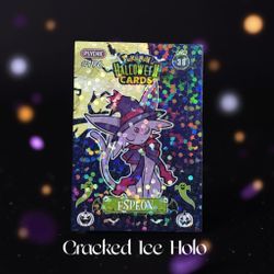 Espeon Trick Or Treat Pokemon Card