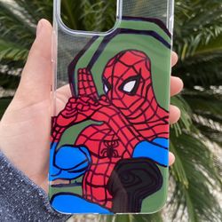 Spider Man Soft Silicone Phone Case for iPhone 11 | 11 Pro | 11 Pro Max | iPhone 12 | 12 Pro | iPhone 13 Pro | 13 Pro Max.