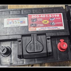 New Batteries for group car-99L, 1-year warranty