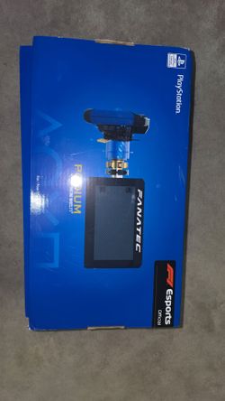 Fanatec Podium DD1 base and Racing Wheel F1 with ClubSport Pedals V3 and Table Clamp