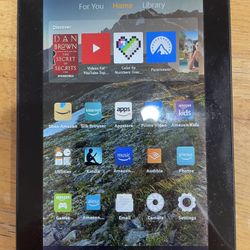 Fire Tablet with Alexa, 7" Display, 8 GB, Black 5th Gen