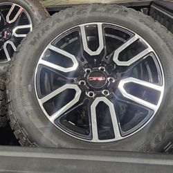 20" GMC SIERRA WHEELS & TIRES 