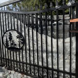 14’ 16’ 20’ Gate And 10x7 Fence