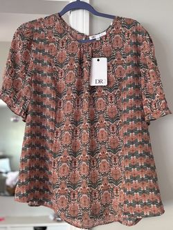 DR2 Women's Multicolor Patterned Top