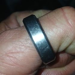 Men's White Gold Ring 