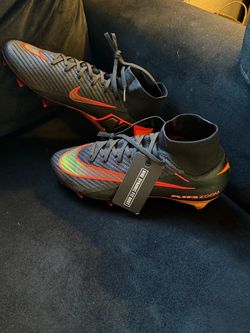 Nike Zoom Superfly 10 Elite LV8 FG Soccer Cleats (Black/Hyper Crimson)