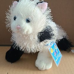Webkinz Stuffed Animal Domino Cat