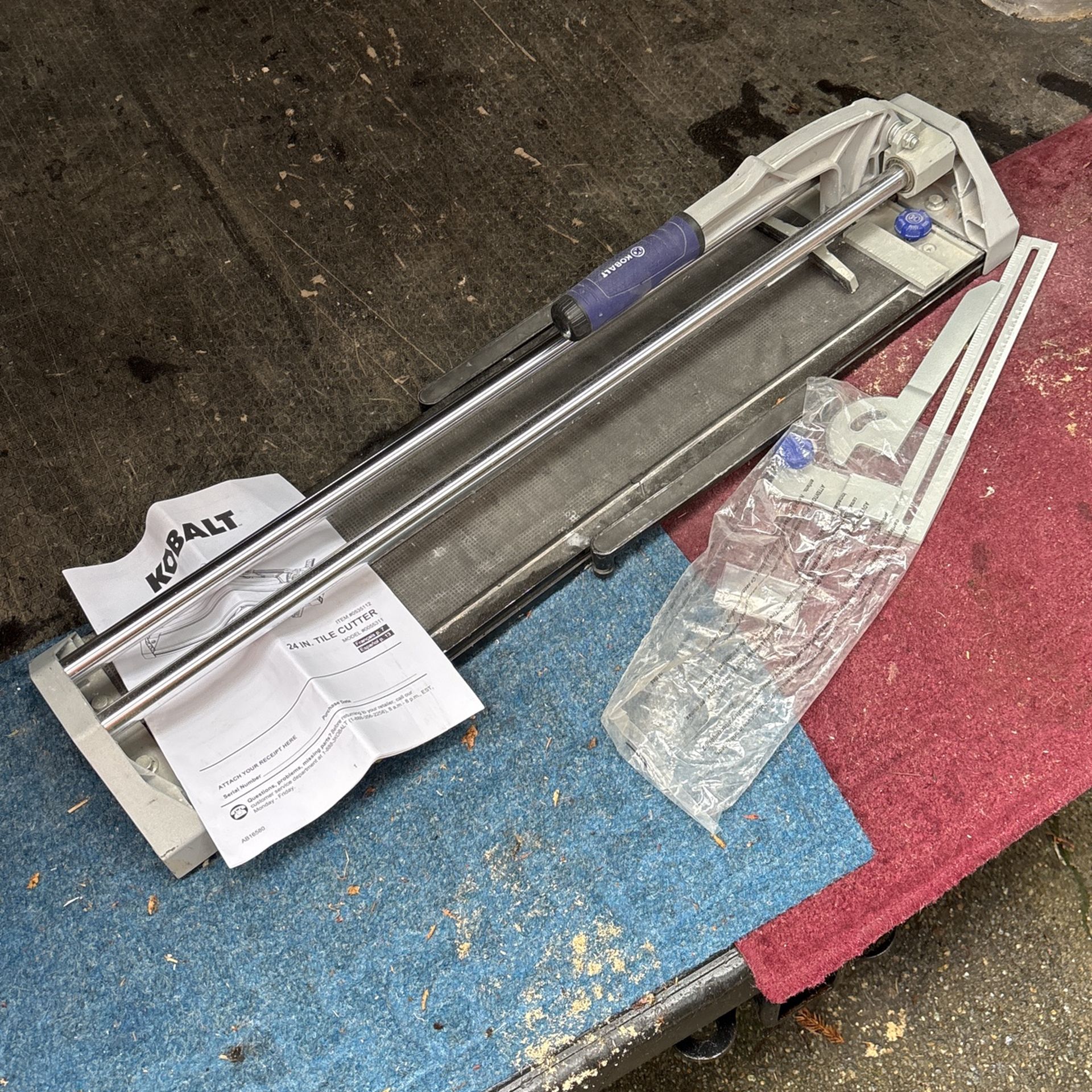 Kobalt 24” Tile Cutter