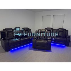 SALAS RECLINABLES  NUEVAS! INSTALACION ENTREGA EL MISMO DIA! 