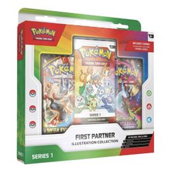 Pokémon First Partner Illustration Collection Series 1