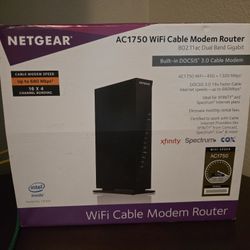 Netgear AC 1750 WiFi Cable Modem Router