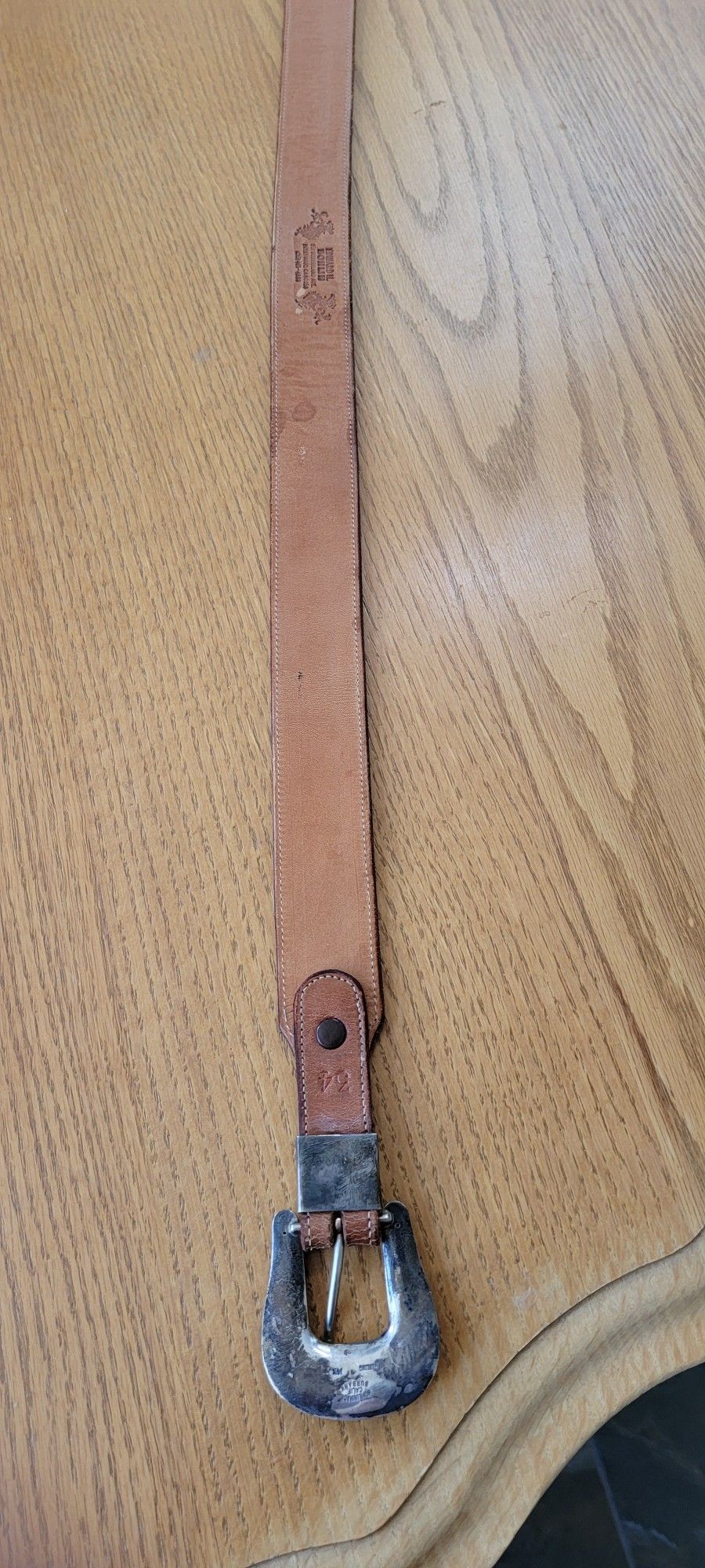 Edward H.Bohlin Belt And Buckle. Vintage, Hand Mastered In The Late 80s