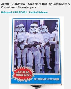 2022 Disney Parks Star Wars 45th Anniversary Mystery Pin Stormtrooper
