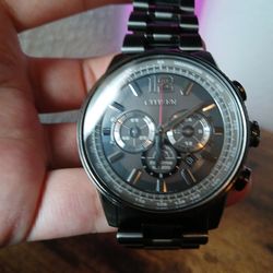 Blackhawk grey stainless steel watch 43mm
