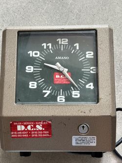 AMANO Time Clock