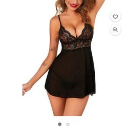 Avidlove-Women-Lingerie-Sexy-Lace-Dress-Chemise