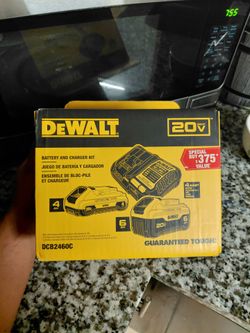 20v Dewalt Battery Set 6ah 4ah Charger