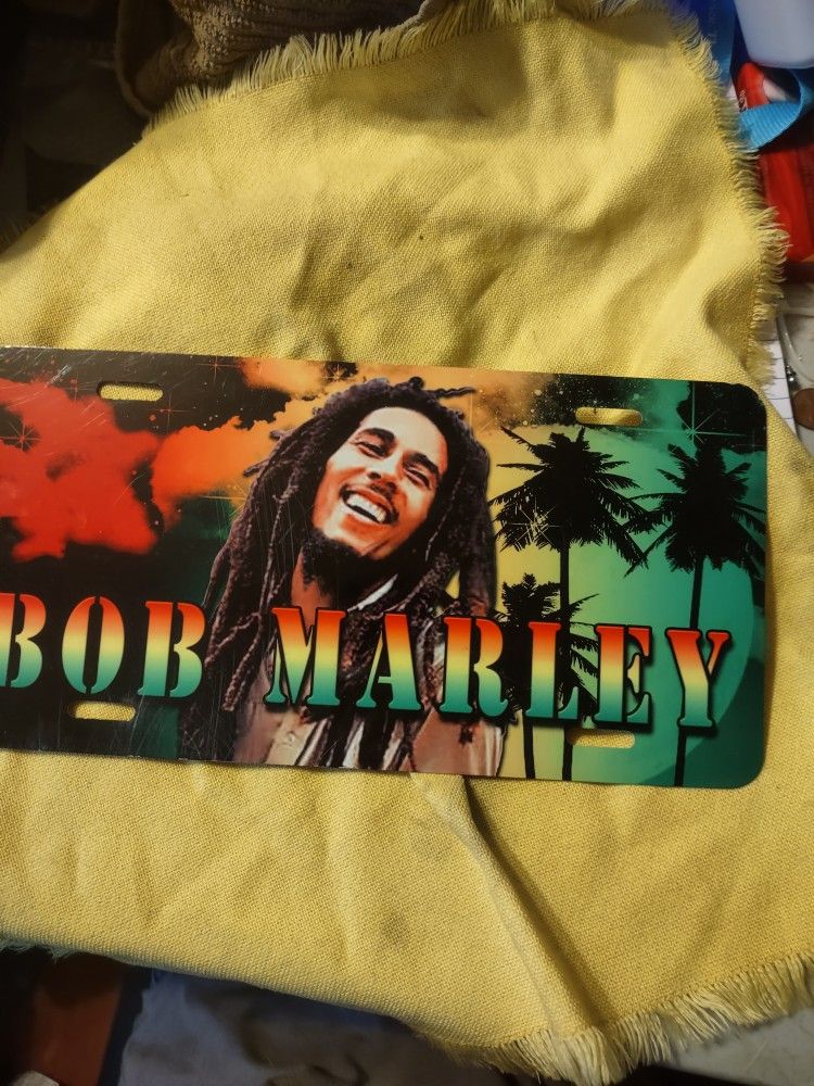 Decorative Tin Aluminum Bob Marley Sign Brand New