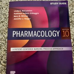 Pharmacology study guide 