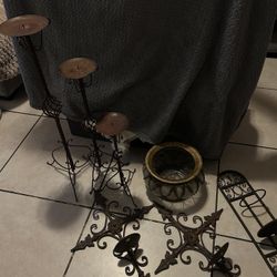Vintage Candle Holders 