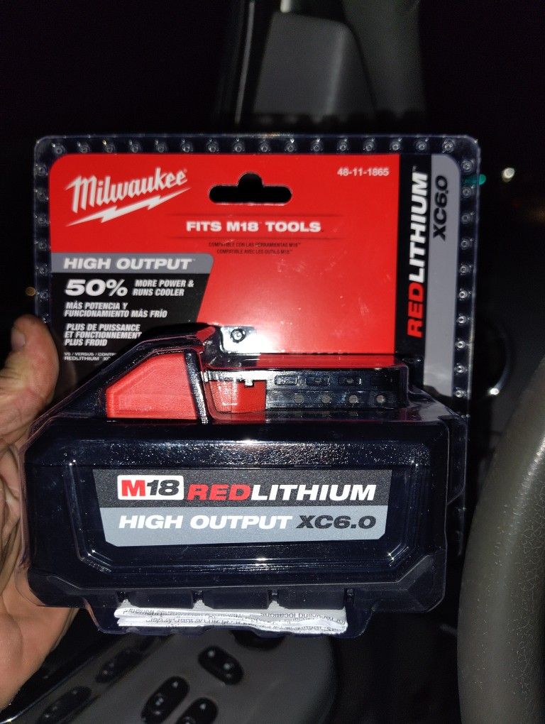 Milwaukee M18 RedLithium High Output XC6.0 - Brand New